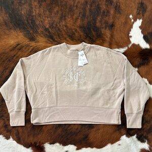 Abercrombie & Fitch Embroidered Sweatshirt